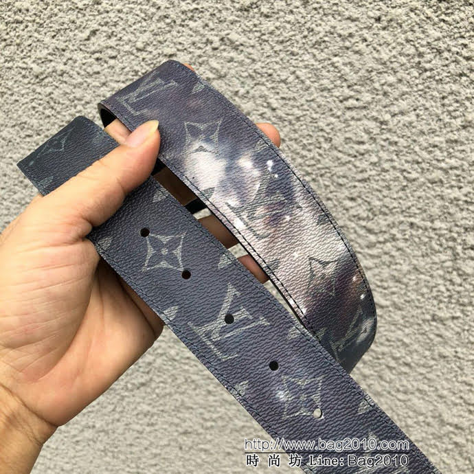 路易威登LV 星空雙面腰帶 官網限定款 M0132U 2019春夏季預展系列 小牛皮男士皮帶  xfp1365